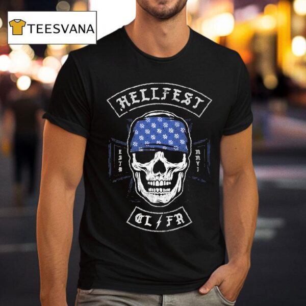 Hellfest Hellbanger Skull T Shirt