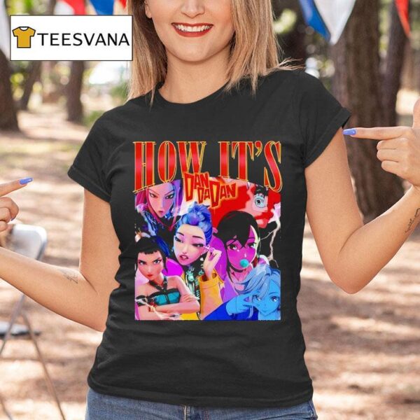 How It S Dandadan K Pop Demon Hunters T Shirt