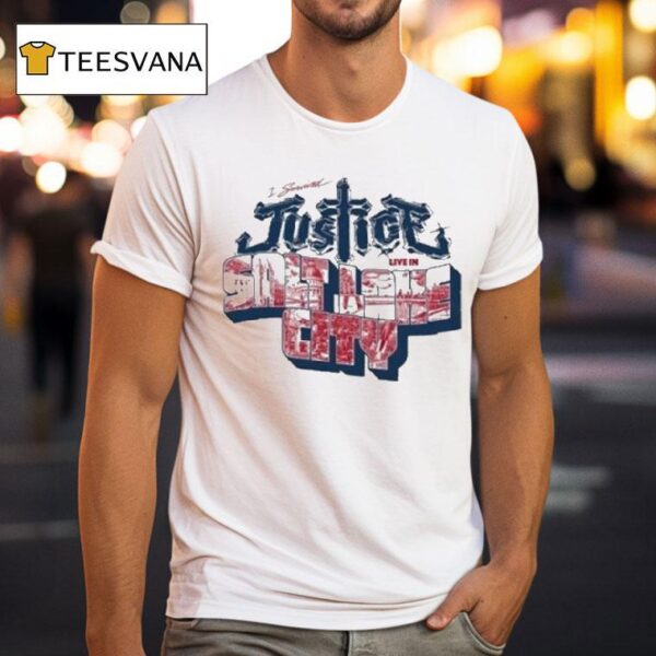 I Survived Justice Live In Salt Lake City T Shirt