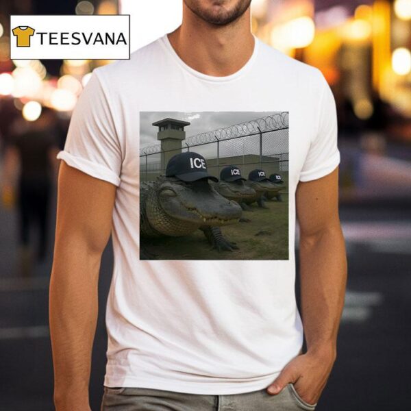 Ice Alligators Outside Florida Prison T Shirt