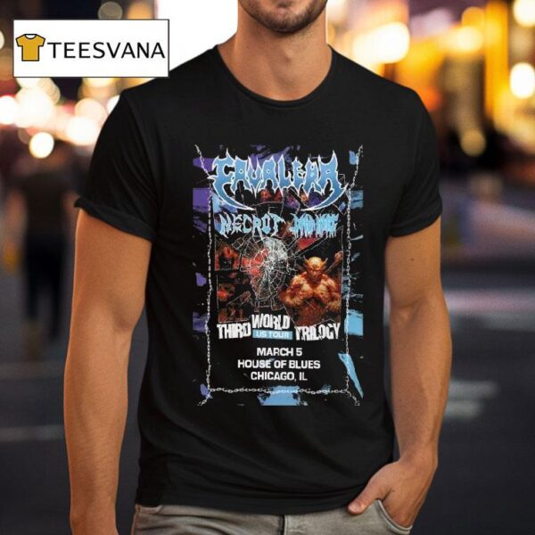 Igor And Max Cavalera Mar Chicago Il T Shirt