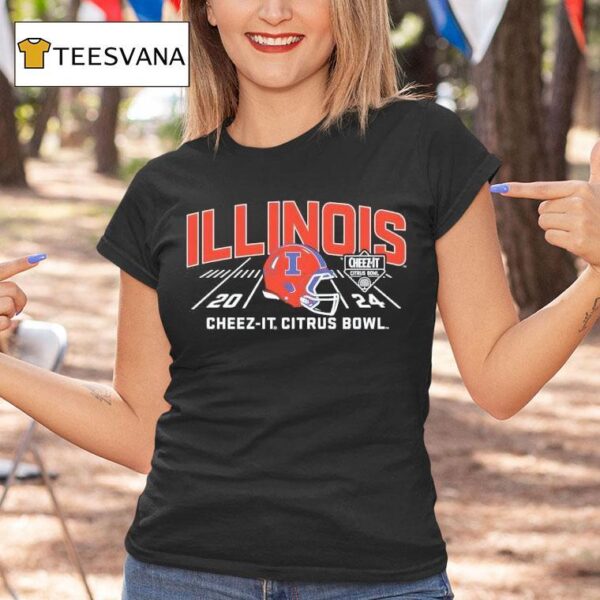Illinois Fighting Illini Citrus Bowl Football T Shirt
