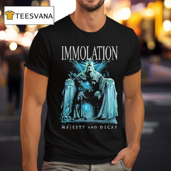 Immolation Majesty And Decay T Shirt