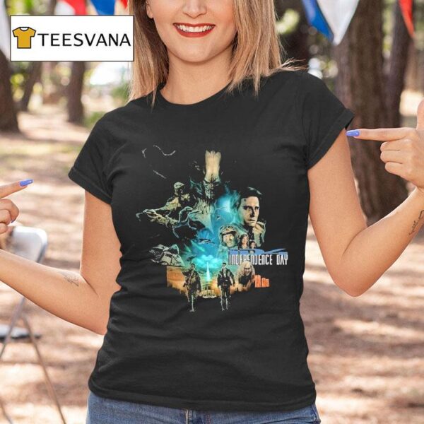 Independence Day Alien Attack T Shirt