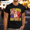 Indiana Fever Aliyah Boston Kelsey Mitchell And Caitlin Clark Stadium Essentials Black Wnba All Star Game T Shirt