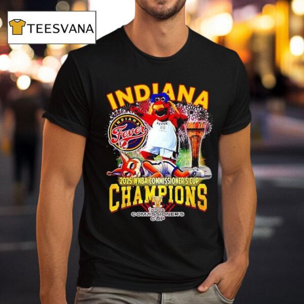 Indiana Fever Wnba Commissioners Cup Champions T Shirt