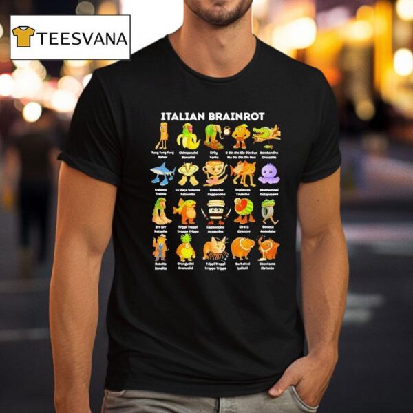 Italian Brainrot Meme New T Shirt