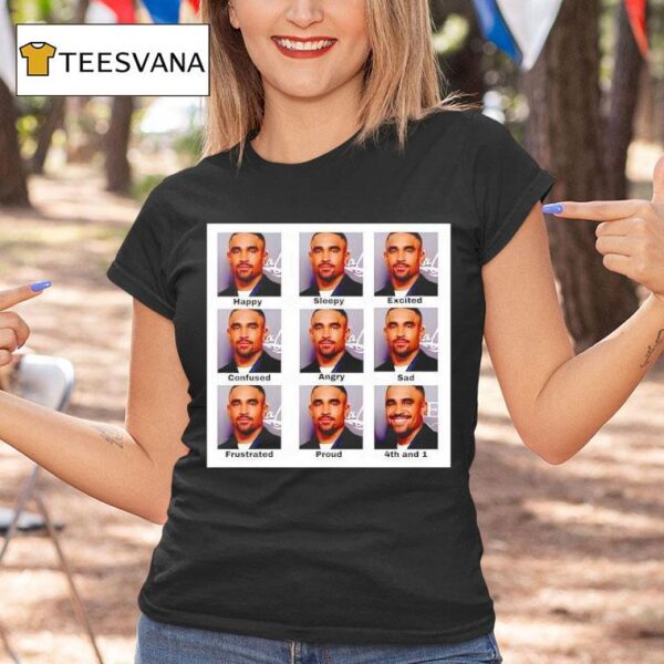 Jalen Hurts Has Emotions For The Tush Push T Shirt