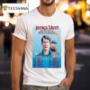 James Blunt Th Anniversary Of Back To Bedlam Tour Dates T Shirt