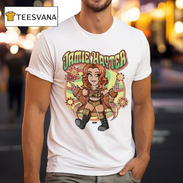 Jamie Hayter Flower Child Aew T Shirt