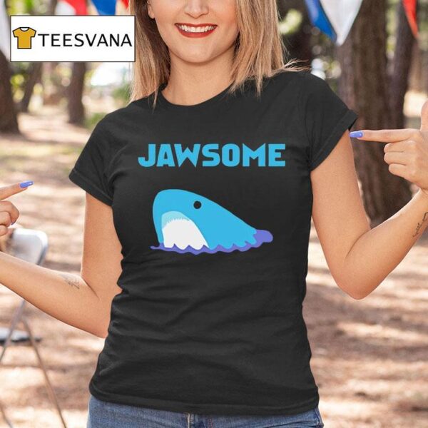 Jawsome Shark Parody T Shirt