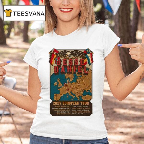 Jesse Daniel European Tour T Shirt