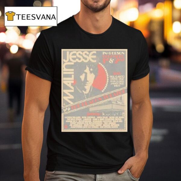 Jesse Malin December The Beacon Theatre T Shirt