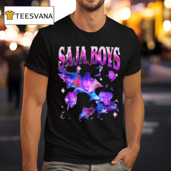 Jinu Leader Kpop Demon Hunters Saja Boy Movie T Shirt