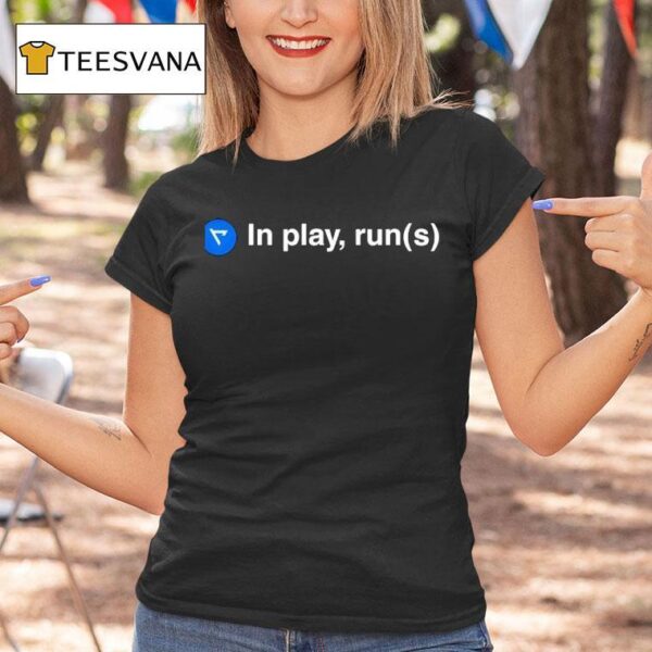 Johnantonelli In Play Runs T Shirt