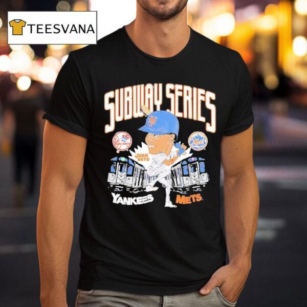 Juan Soto New York Mets Subway Series T Shirt
