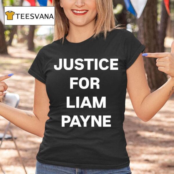 Justice For Liam Payne T Shirt