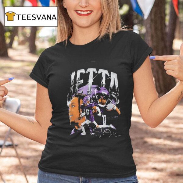 Justin Jefferson Minnesota Vikings Vintage T Shirt