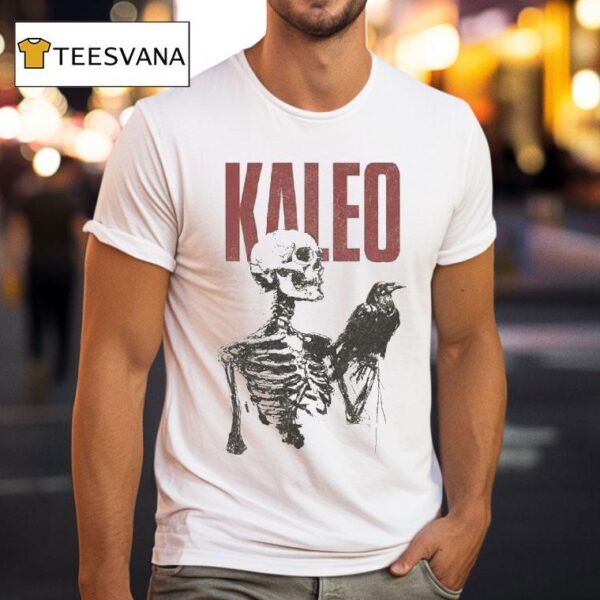 Kaleo Raven Skeleton T Shirt