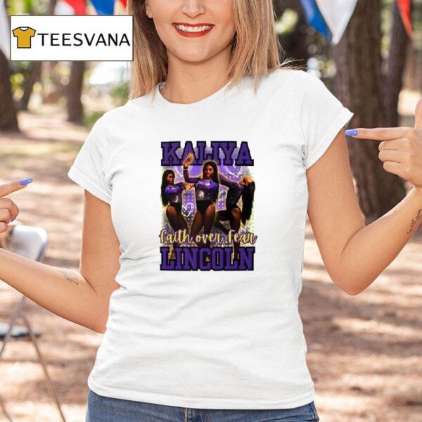 Kaliya Lincoln Faith Over Fear T Shirt