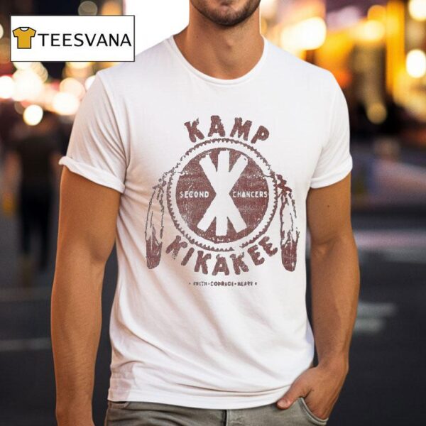 Kamp Kikakee Second Chancers Faith Courage Kerry T Shirt