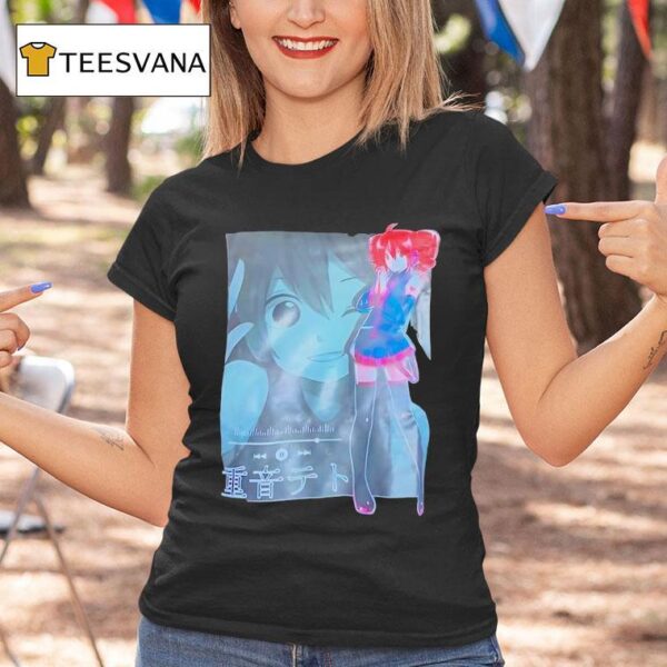 Kasane Teto Vocaloid Anime T Shirt