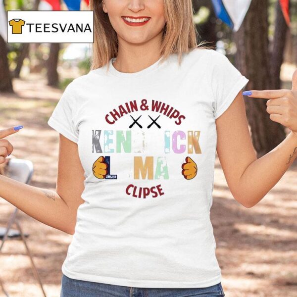 Kendrick Lamar Chain And Whips Clipse T Shirt
