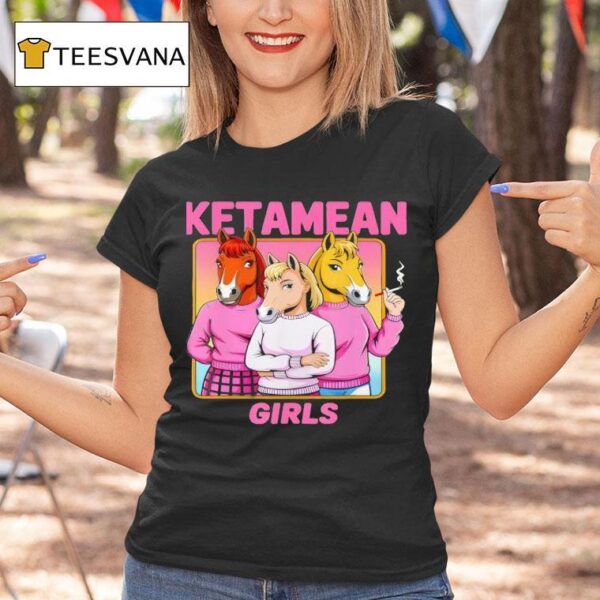 Ketamine Horse Emergency Girls T Shirt