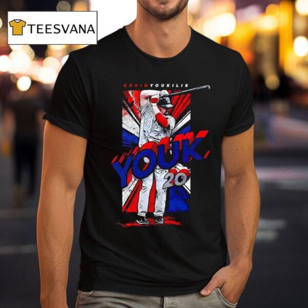 Kevin Youkilis Boston Comicbook Baseball T Shirt