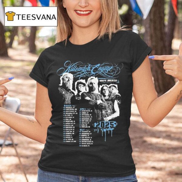 Killswitch Engage Wires Tour Dates T Shirt
