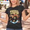Knickel And Diming Smoking Retro T Shirt