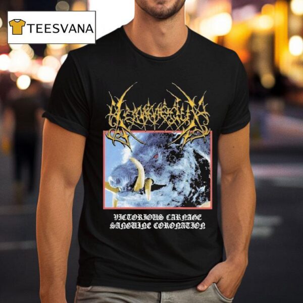 Kommodus Victorious Carriage Sanghane Cororajajor Razorback T Shirt