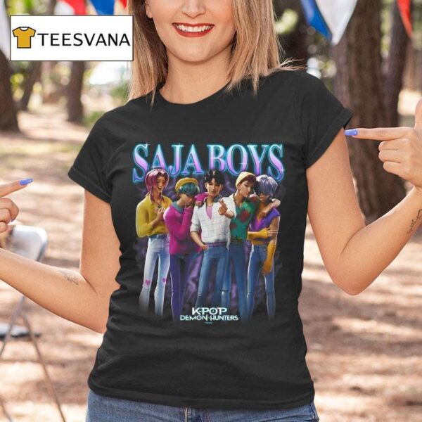 Kpop Demon Hunters Saja Boys Heartthrob T Shirt