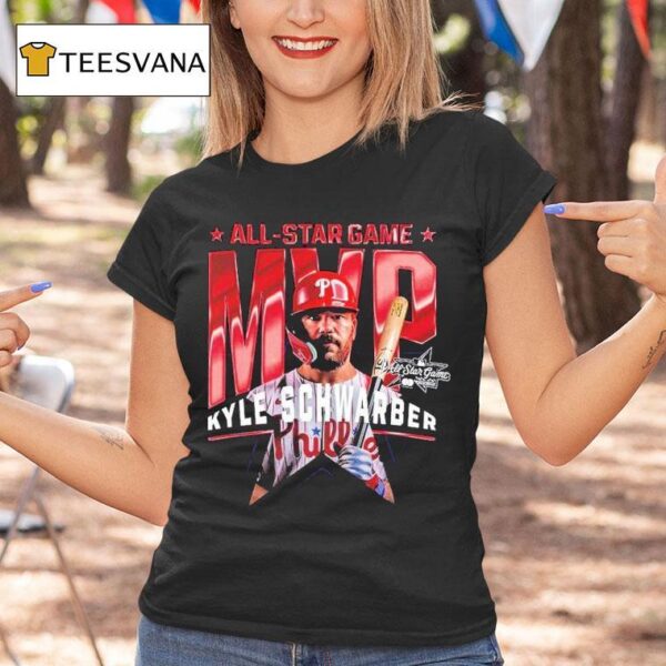 Kyle Schwarber From Philadelphia Phillies Named To Mvp All Star Game Mlb T Shirt
