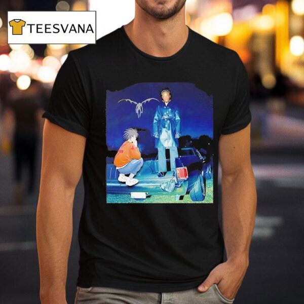 L Death Note X Metro Boomin Heroes And Villains T Shirt