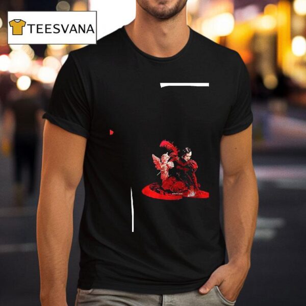 Lady In Red Graphic T Shirt