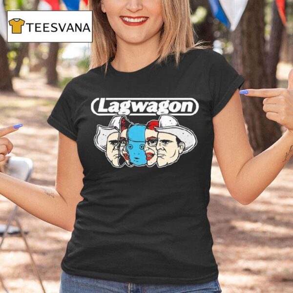 Lagwagon Faces Of The Wagon T Shirt