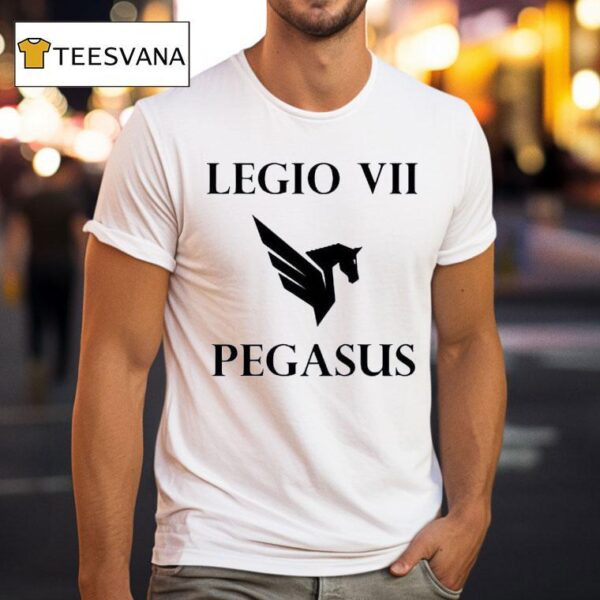 Legio Vii Pegasus Logo T Shirt