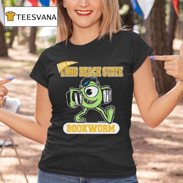 Long Beach State Bookworm Scare Mike T Shirt