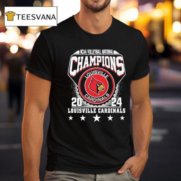 Louisville Cardinals Ncaa Volleyball National Champions T Shirt