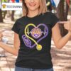 Lsu Tigers Caring Hearts Nurses Stethoscope T Shirt