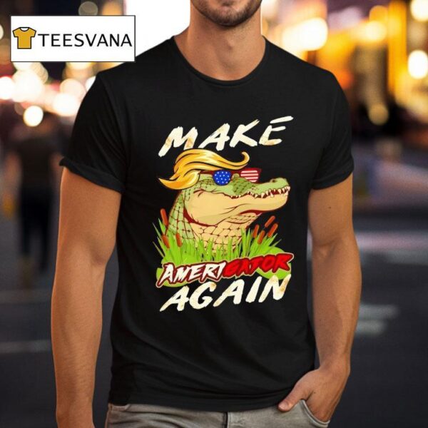 Make Amerigator Again Donald Trump T Shirt