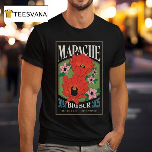 Mapache Fernwood Resort In Big Sur Ca February T Shirt
