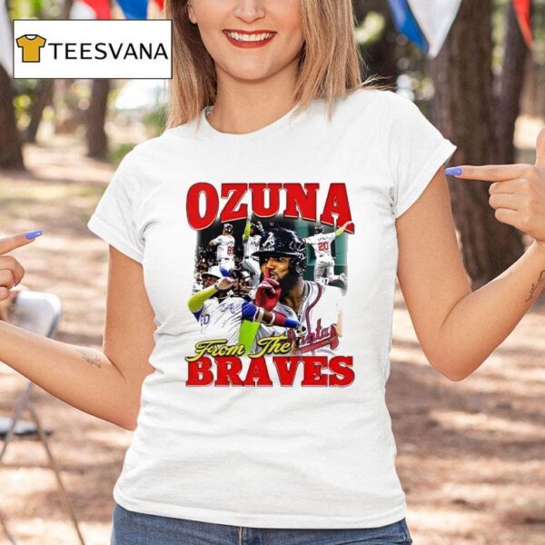 Marcell Ozuna From The Atlanta Braves T Shirt