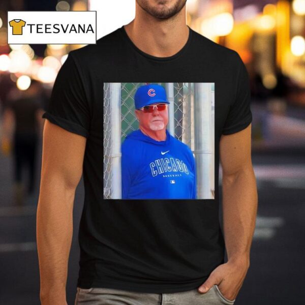 Mark Mcgwire Wearing Chicago Cubs Baseball Photo T Shirt