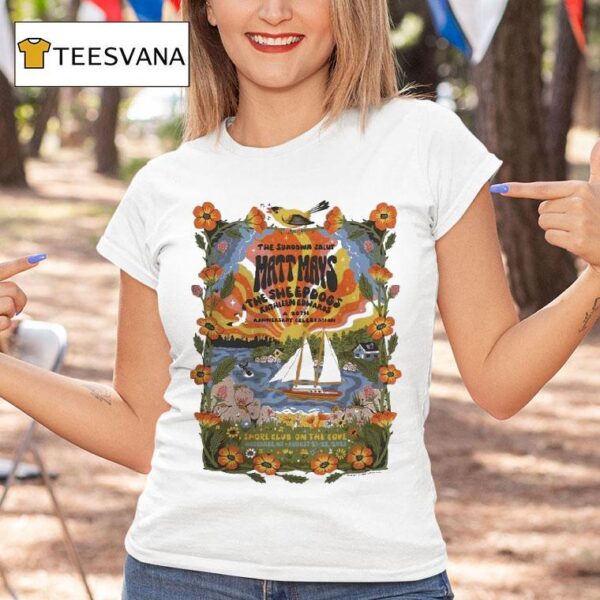 Matt Mays A Th Anniversary Celebration In Hubbards Nova Scotia Canada At Shore Club On The Cove On August T Shirt