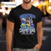 Memphis Tigers Celebration Football Frisco Bowl Champions T Shirt