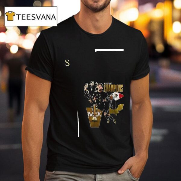 Mexico Two Time Gold Cup Champions T Shirt