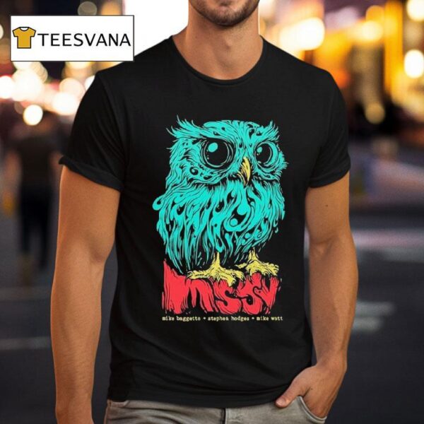 Mike Watt Mssv Mike Baggetta Stephen Hodges The Trio As A Triangle T Shirt