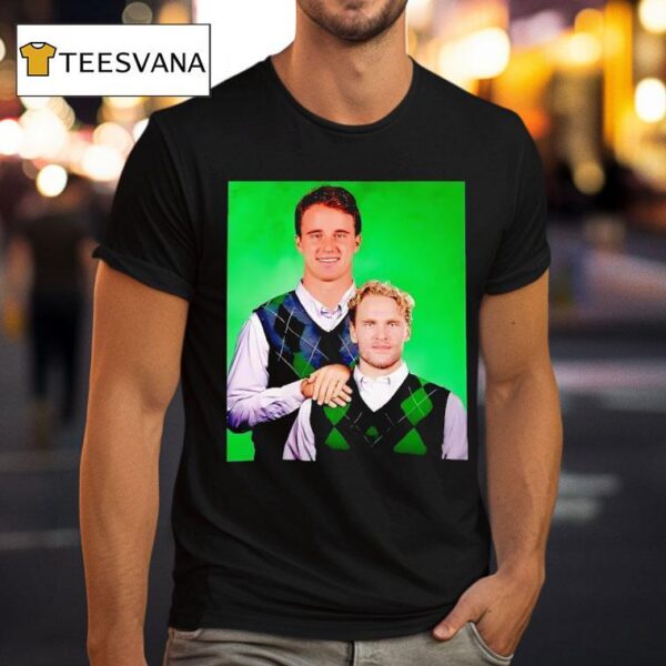 Mikko Rantanen And Jake Oettinger Step Brothers Dallas Stars T Shirt